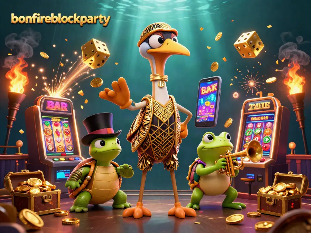 Experience thrilling games at bonfireblockparty with vibrant slot machines bursting with excitement